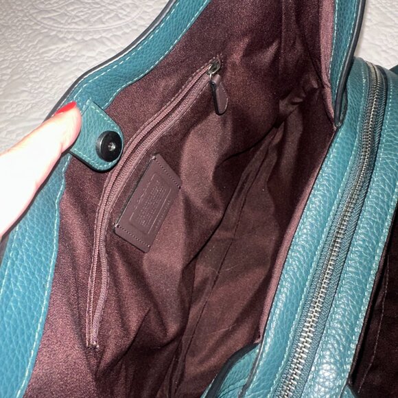 Coach Kristy Shoulder Bag - Dark Green - H2180-C6231 - EUC - Picture 11 of 16